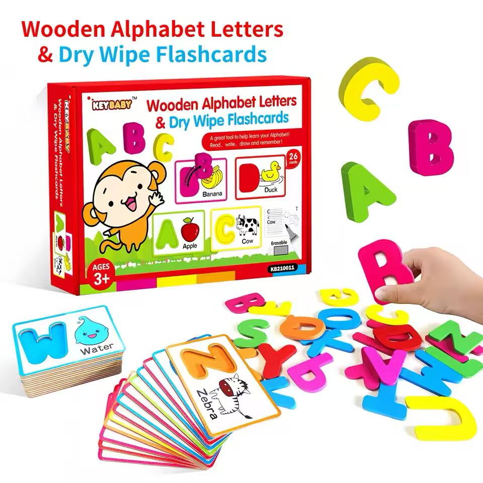 juguetes educativos 26 Tarjetas flash del alfabeto