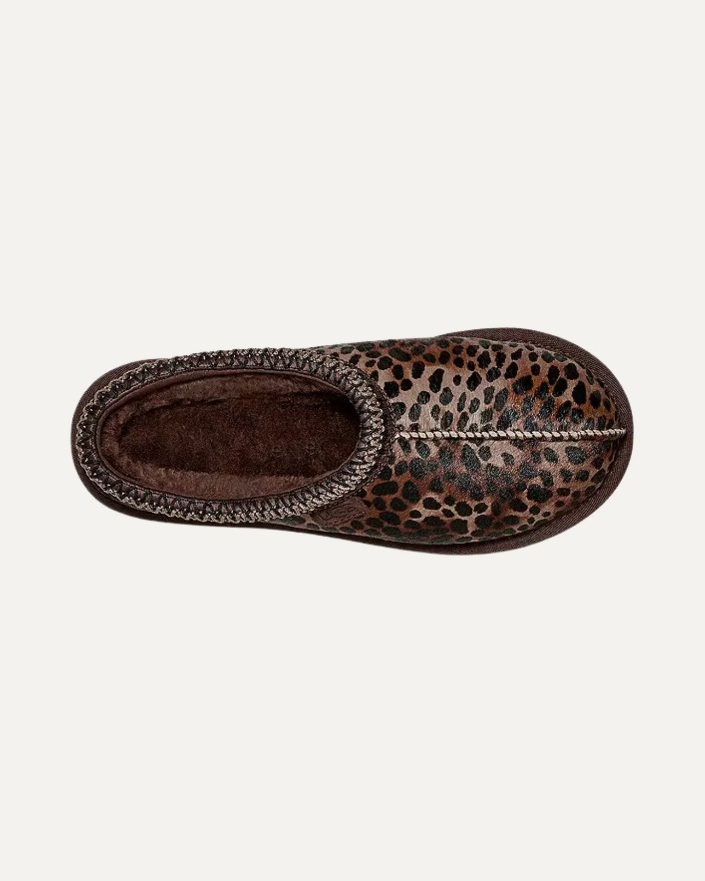 Mirellis Leopard Print and Suede Slippers