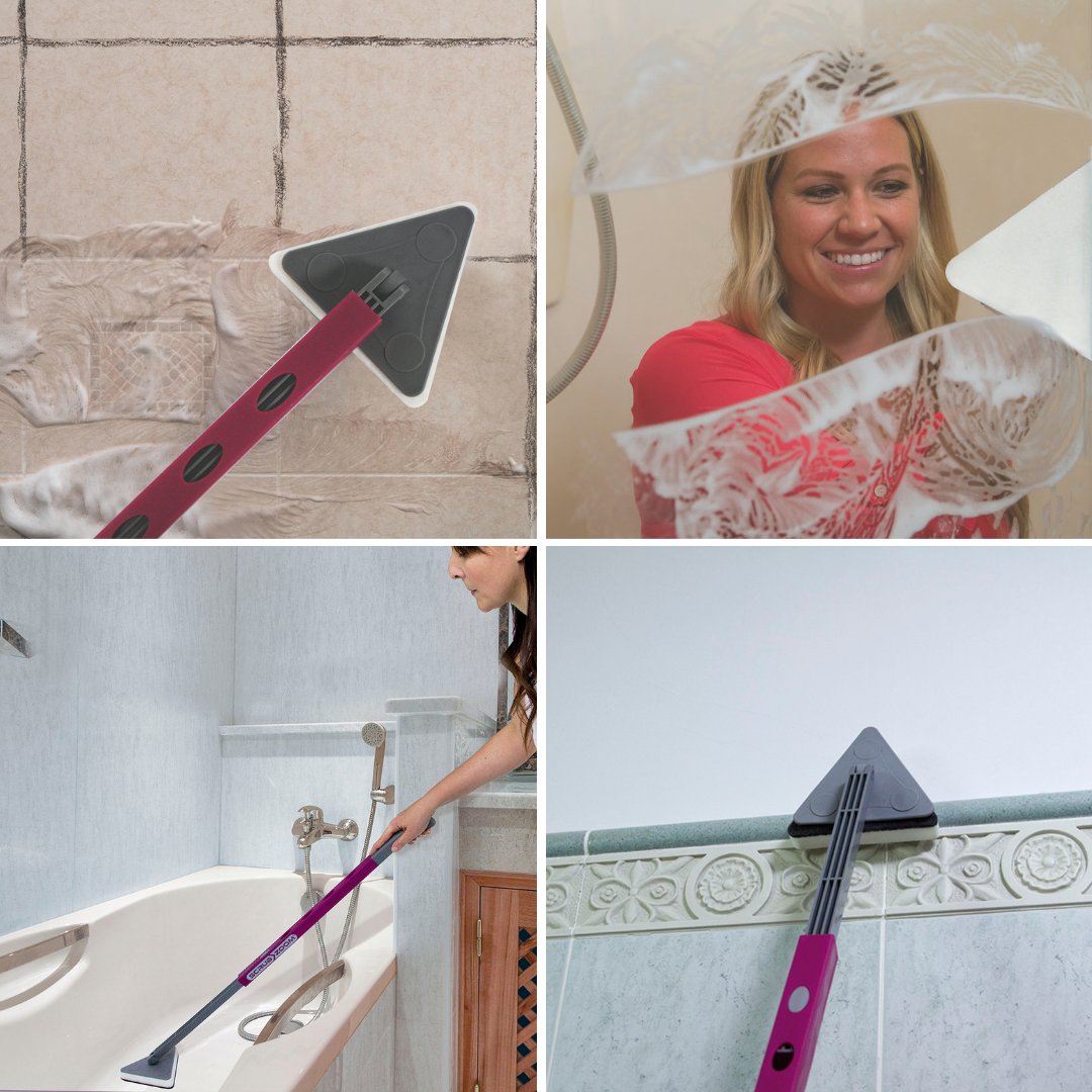 Esponja con cabezal y mango extensible hasta 95 cm