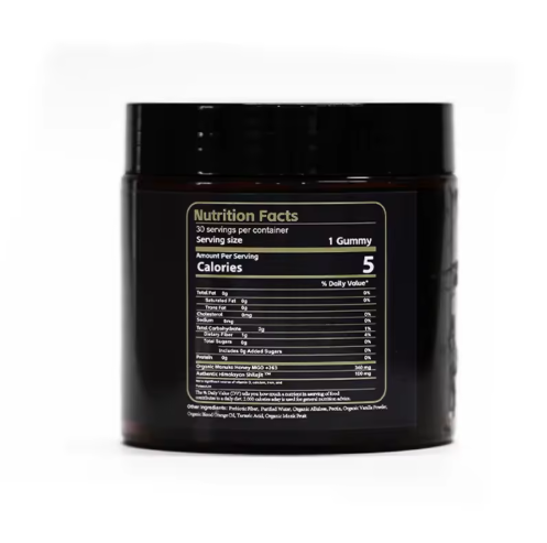 Himalayan Gold Shilajit Gummies Suplemento – Energía Natural y Vitalidad en Cada Gominola