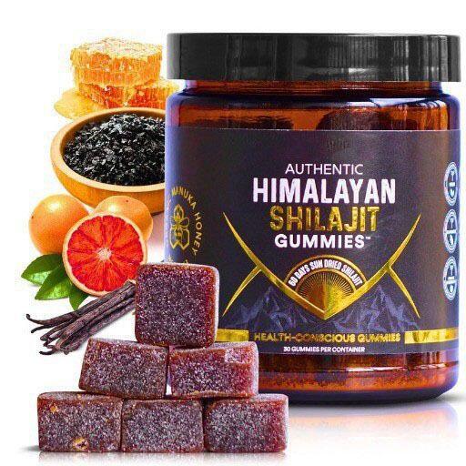 Himalayan Gold Shilajit Gummies Suplemento – Energía Natural y Vitalidad en Cada Gominola